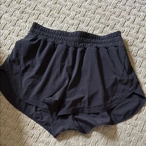 lululemon athletica Black Athletic Shorts Lightweight. 3”